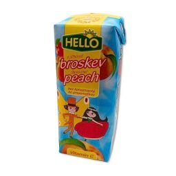 HELLO MINI broskev 250 ml